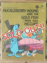 bk-140610-05 Huckleberry Hound and the Dold Fish Pixie Dixie 1974 Picture Book