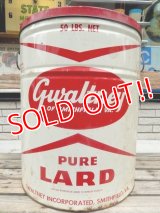 dp-140617-02 Gwaltney Pure Lard / Vintage Tin Can