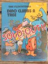 bk-140610-08 The Flintstones / Dino cClimbs A Tree 1975 Picture Book