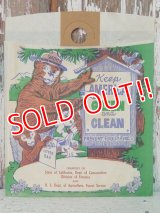 ct-140715-14 Smokey Bear / Vintage Clean Bag