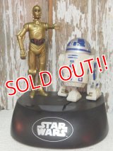 ct-140805-24 STAR WARS / Think way 1995 C-3PO & R2-D2 Talking Bank