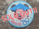 pb-130909-01 Mickey Mouse / Class of '89 Pinback