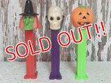 pz-130917-04 Halloween / 90's PEZ Dispenser set of 3