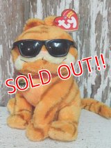 ct-140909-25 Garfield / Ty Beanie Babies 2004 Plush Doll "Cool Cat"