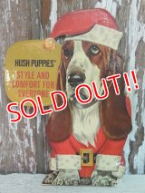 ct-141001-25 Hush Puppies / 70's Cardboard sign "Style and Comfort for Everyone"