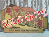 ct-141001-35 Snow White & Seven Dwarfs / 40's Paper Toy