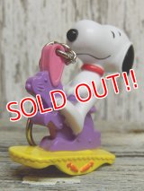 ct-141021-13 Snoopy / 2000's PVC Keychain (F)