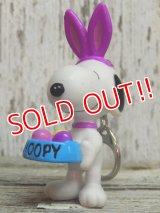 ct-141021-13 Snoopy / 2000's PVC Keychain (B)