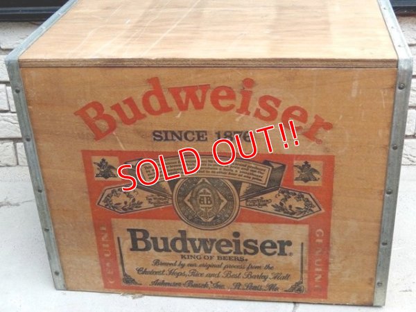 画像5: dp-141101-05 Budweiser / 70's Wood Box