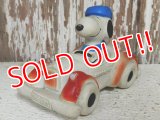 ct-131121-14 Snoopy / 70's-80's Classic Car Vinyl Squeak Toy