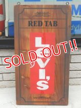 dp-141201-02 Levi's / Red Tab Wood sign (as is)