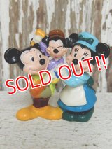 ct-141209-77 Mickey Mouse & Minnie Mouse / Applause PVC "Christmas Carol"