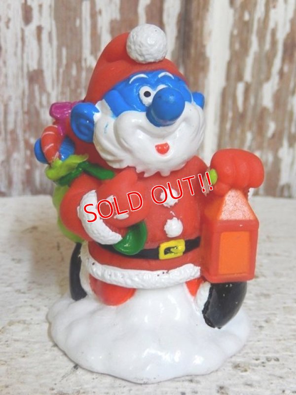 画像1: ct-141216-75 Smurf / 90's Candy Top "Papa Smurf Santa"