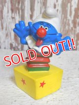 ct-141216-76 Smurf / 90's Candy Top "Jack in the Box"