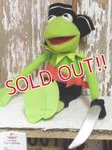 ct-141216-32 Kermit / TOY BIZ 90's Plush doll "Pirate"