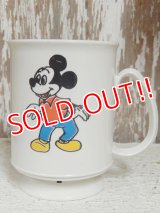 ct-141216-52 Mickey Mouse & Minnie Mouse / 70's Plastic Mug