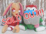 ct-140724-39 Ren & Stimpy / DAKIN 90's Plush Doll set