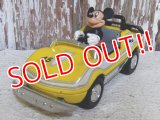 ct-150206-09 Mickey Mouse / 80's Autopia Pullback Car