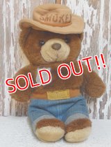 ct-150217-05 Smokey Bear / 80's Plush Doll