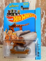 ct-150317-12 The Flintstones / Hot Wheels 2014 The Flintmobile