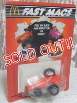 ct-150401-34 McDonald's / 1985 Fast Macs HAMBURGLAR 「ROADSTER」