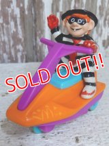 ct-150407-72 McDonald's / Hamburgler 1992 Meal Toy "Jet Ski"