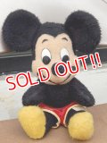 ct-150519-04 Mickey Mouse / 70's Plush Doll