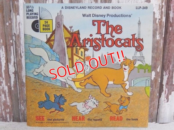 画像1: ct-150519-29 The Aristcats / 70's Record and Book