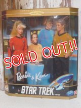 ct-150602-44 Barbie & Ken / Mattel 1996 STAR TREK Giftset