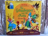 ct-150519-27 The Grasshopper ant the Ants / 70's Record and Book