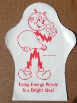 ct-150712-01 Reddy Kilowatt / 60's Vinyl Puppet