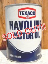 dp-150701-01 TEXACO / HAVOLINE Motor Oil Can