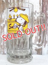 ct-150804-12 Snoopy / 70's Beer Mug "Here's To You, Pardner"