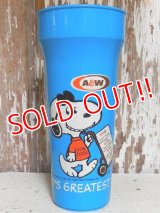 ct-150805-02 Snoopy / 90's A&W Plastic Cup