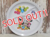 ct-150901-14 Disneyland / Mickey & Minnie 80's-90's Plastic Plate