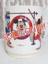 ct-150901-20 Mickey Mouse Club / 70's Plastic Mug