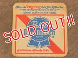 dp-150902-27 Pabst Blue Ribbon / Vintage Coaster