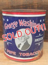 dp-150902-04 George Washington / Vintage Pipe Tobacco Can