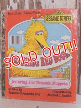 ct-150526-38 Sesame Street / Big Bird's Red Book 70's Little Golden Book