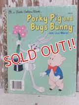 ct-150526-40 Porky Pig and Bugs Bunny / Just Like Magic! 70's Little Golden Book