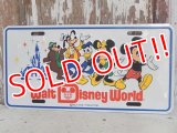 ct-150915-06 Walt Disney World / 80's License Plate