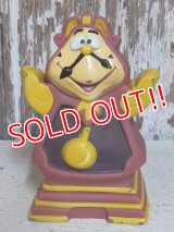 ct-150811-21 Cogsworth / 90's Soft Vinyl Figure