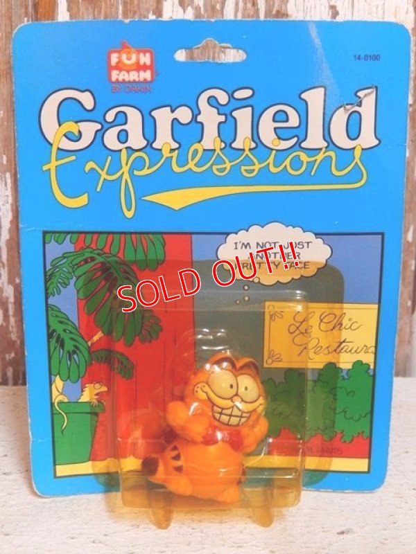 画像1: ct-150922-54 Garfield / 80's PVC "Bow Tie"