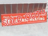 dp-151014-07 General Electric / "ELECTRIC HEATING" 50's metal sign