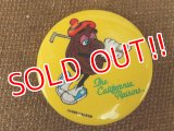 ct-151027-11 California Raisins / 80's Pinback (A)