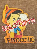 ct-151110-09 Pinocchio / 70's Vinyl Magnet