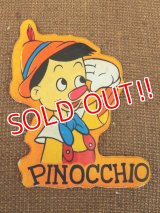 ct-151110-09 Pinocchio / 70's Vinyl Magnet