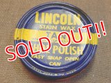 dp-151201-09 Lincoln / Shoe Polish Can "Tan"