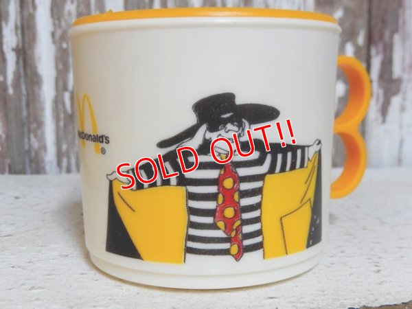 画像1: ct-151208-76 McDonald's / 1983 Plastic Mug "Hamburglar"