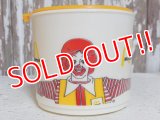 ct-151208-75 McDonald's / 1983 Plastic Mug "Ronald McDonald"